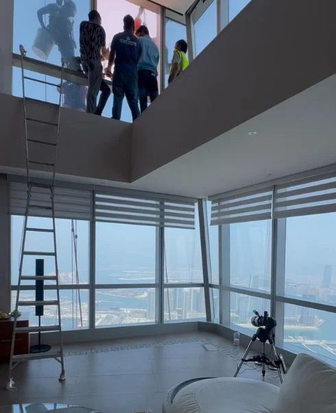 Iron scrap in the form of a big boat structure